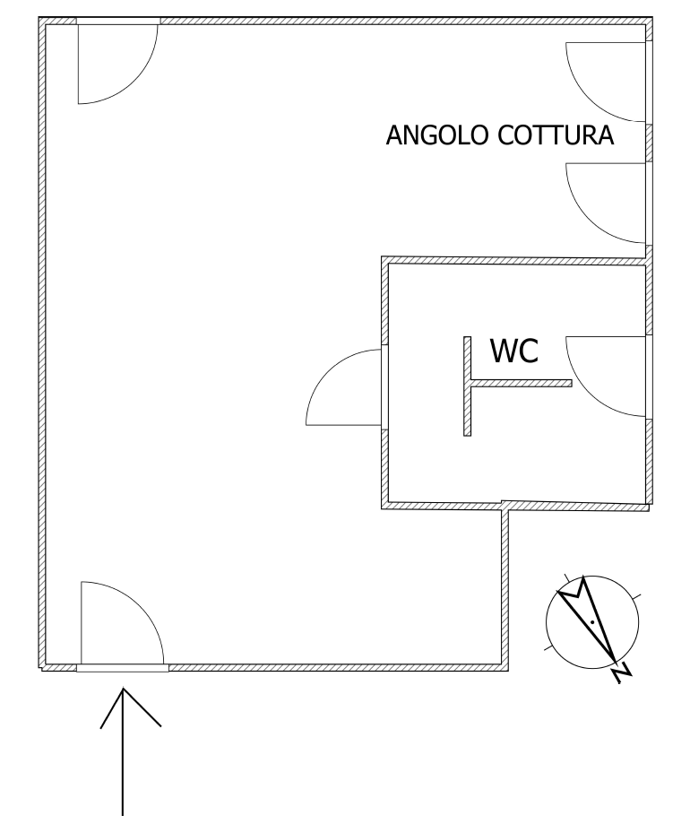 Appartamento con giardino in via decembrio 3, Milano