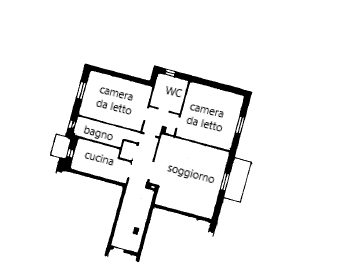 Trilocale in affitto in beato angelico 23, Milano