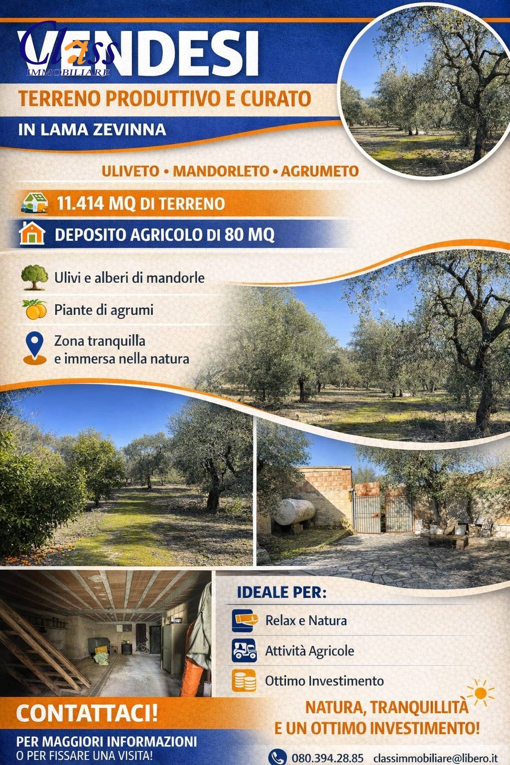 Terreno Agricolo in vendita a Giovinazzo