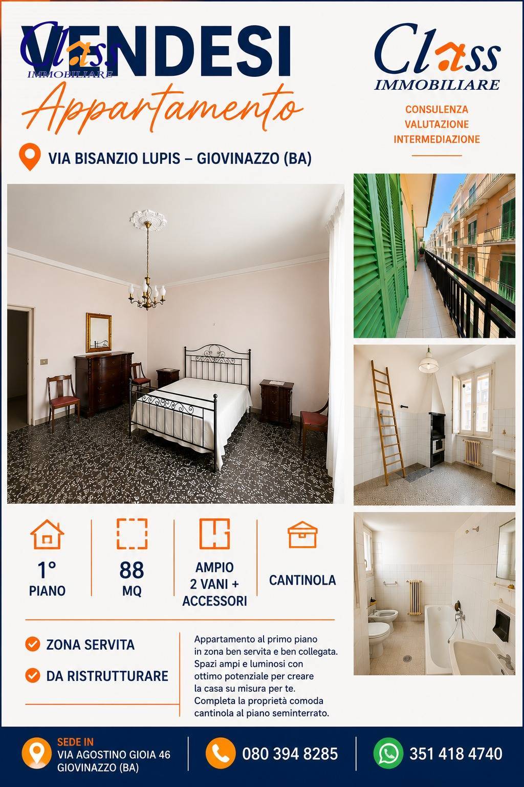 Appartamento in vendita a Giovinazzo