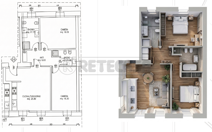 Appartamento nuovo in via via della campana 2, Schio