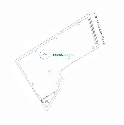 Locale commerciale in affitto a San Gavino Monreale