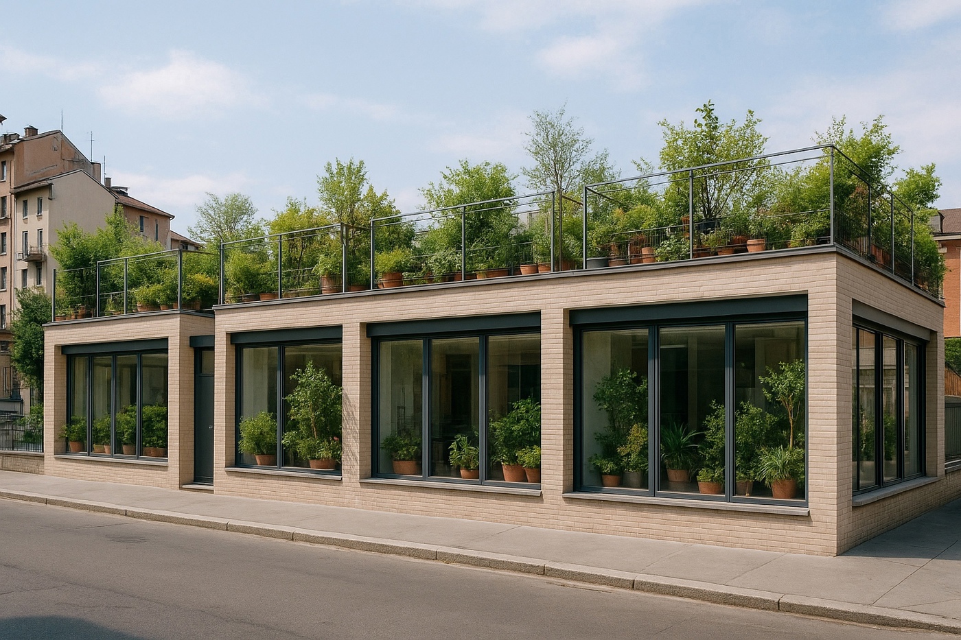 Trilocale con giardino a Torino