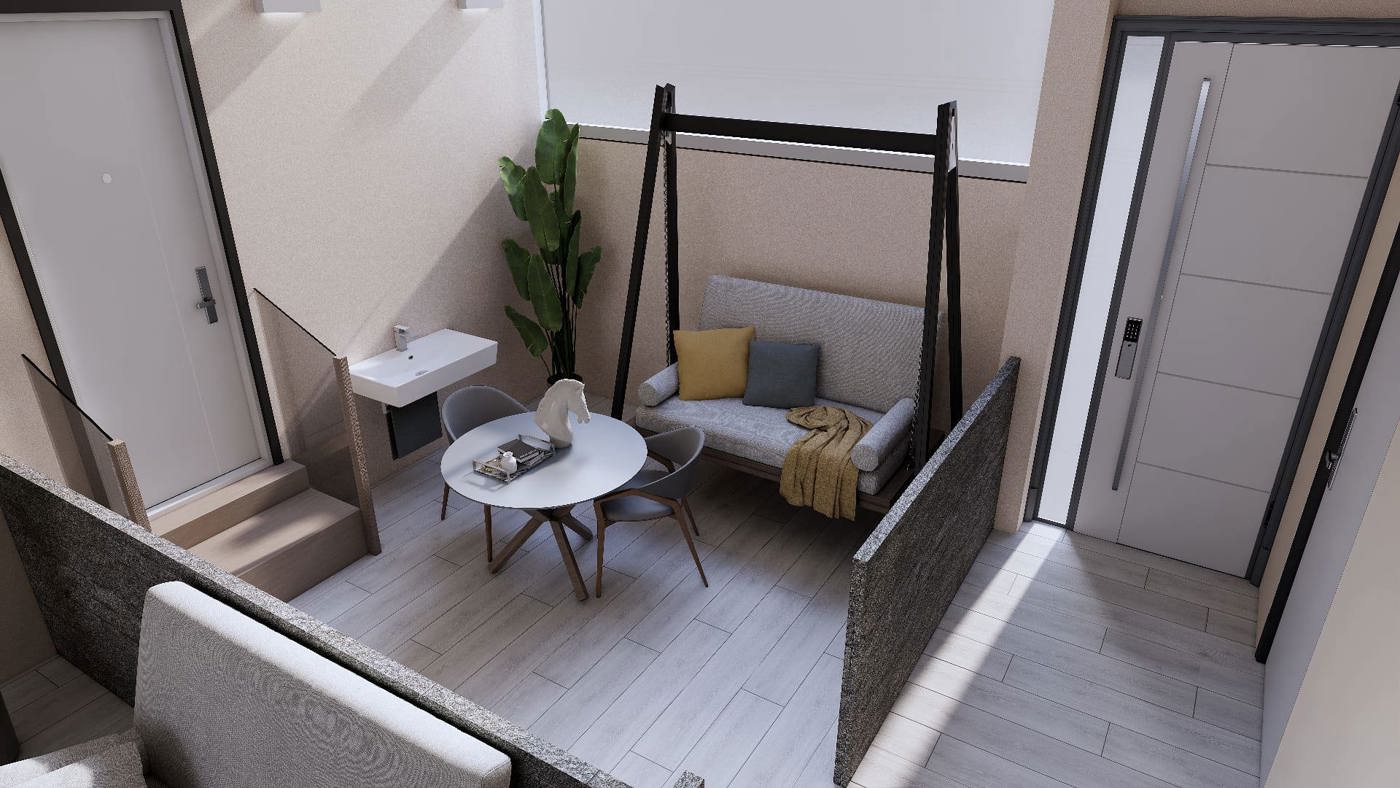 Trilocale con giardino a Torino