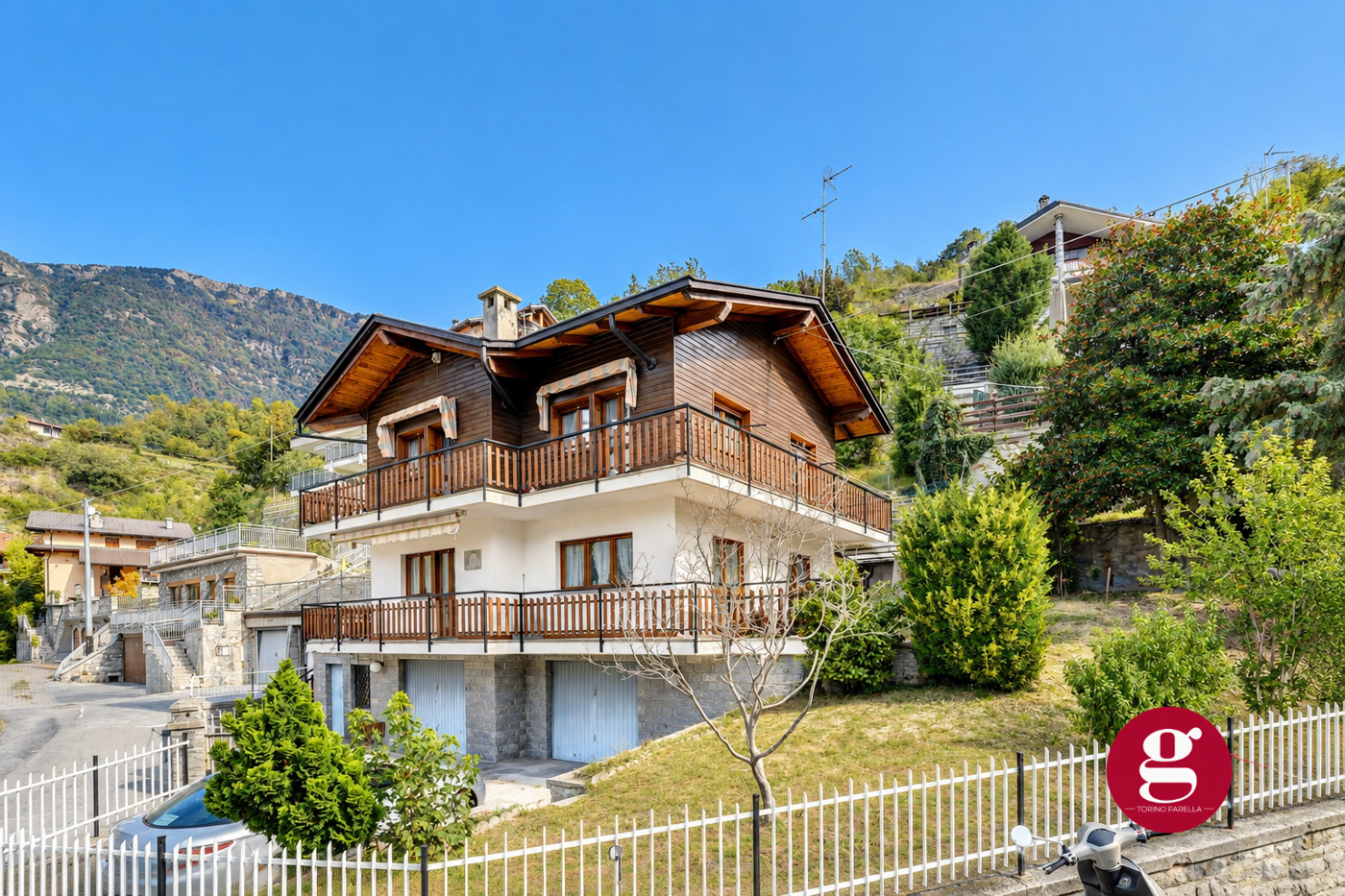 Villa con giardino a Saint-Vincent