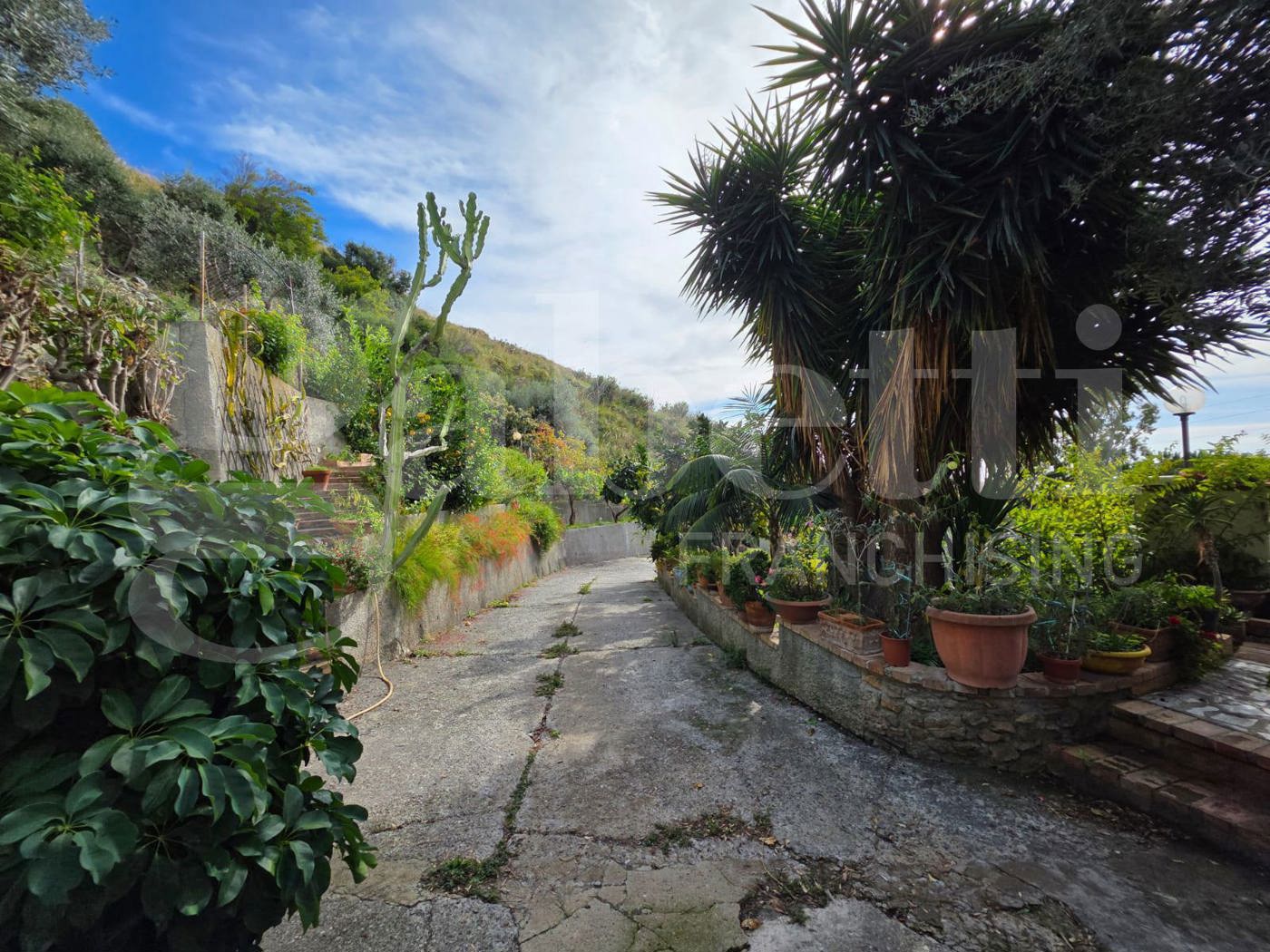 Villa con giardino a Cetraro