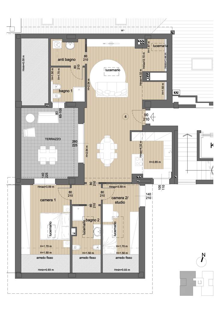 Trilocale nuovo a Paderno Dugnano