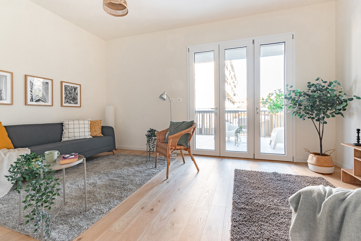 Trilocale con giardino a Paderno Dugnano