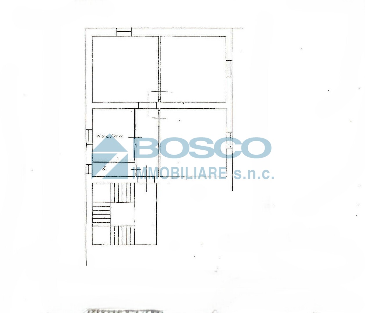 Quadrilocale da ristrutturare in stradone d'oria 124, La Spezia