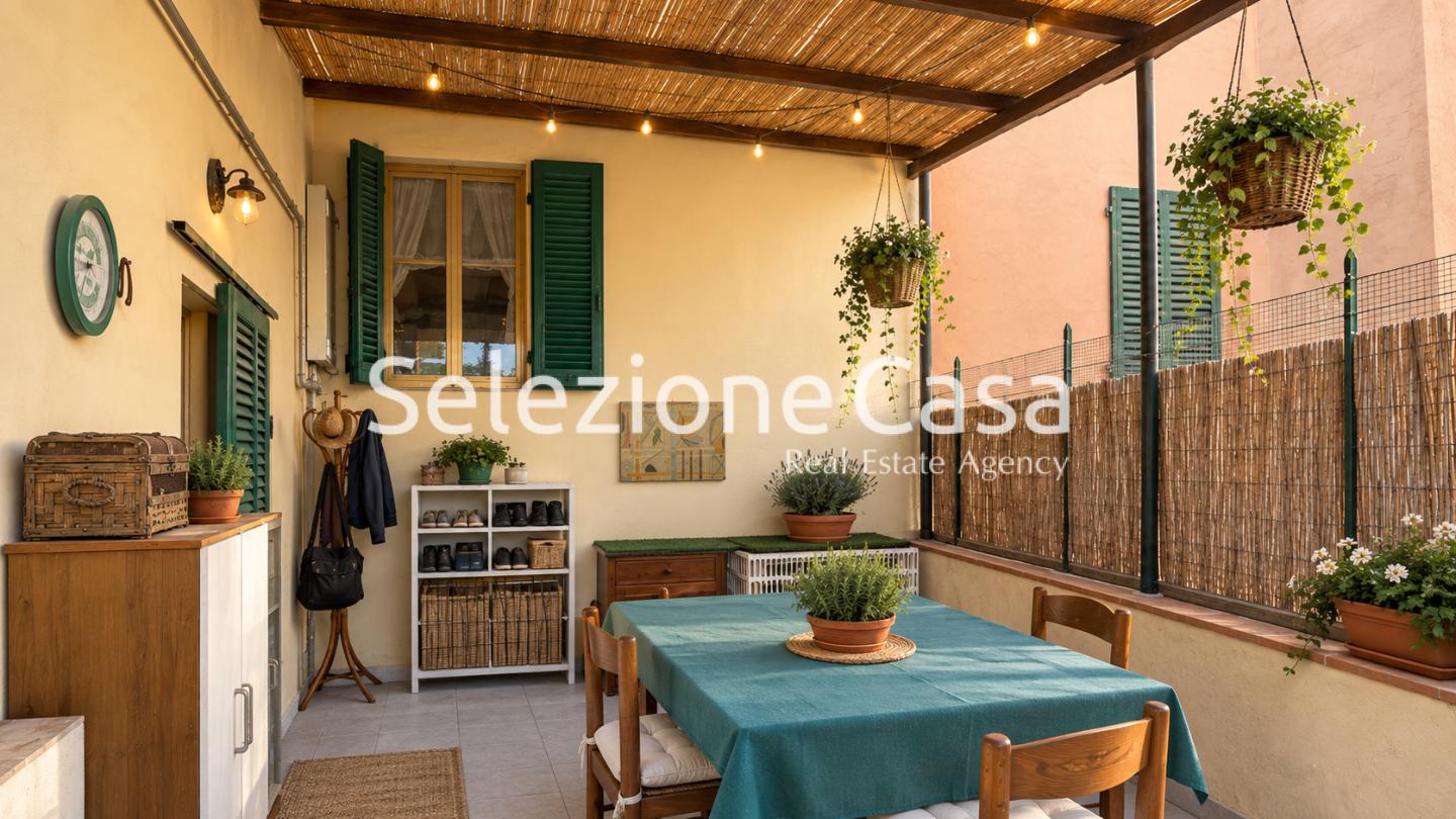 Quadrilocale con terrazzo a Santa Maria a Monte