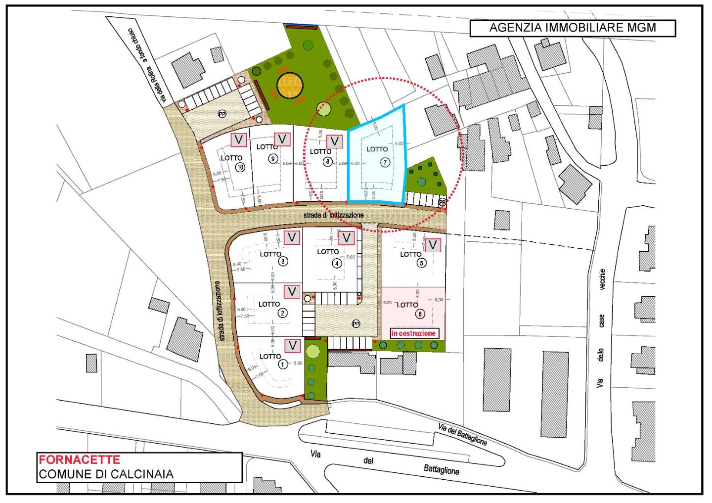 Terreno Edificabile in vendita, Calcinaia fornacette