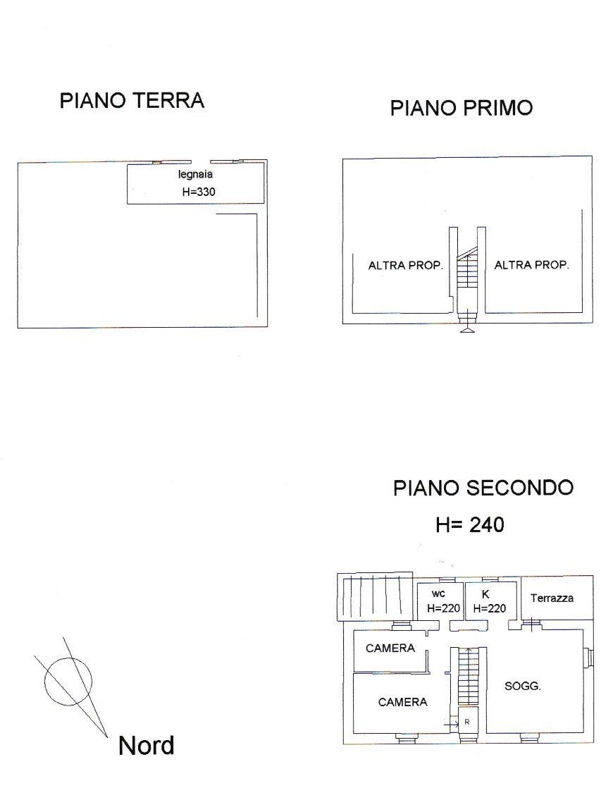 Quadrilocale con terrazzo a Chiusi della Verna