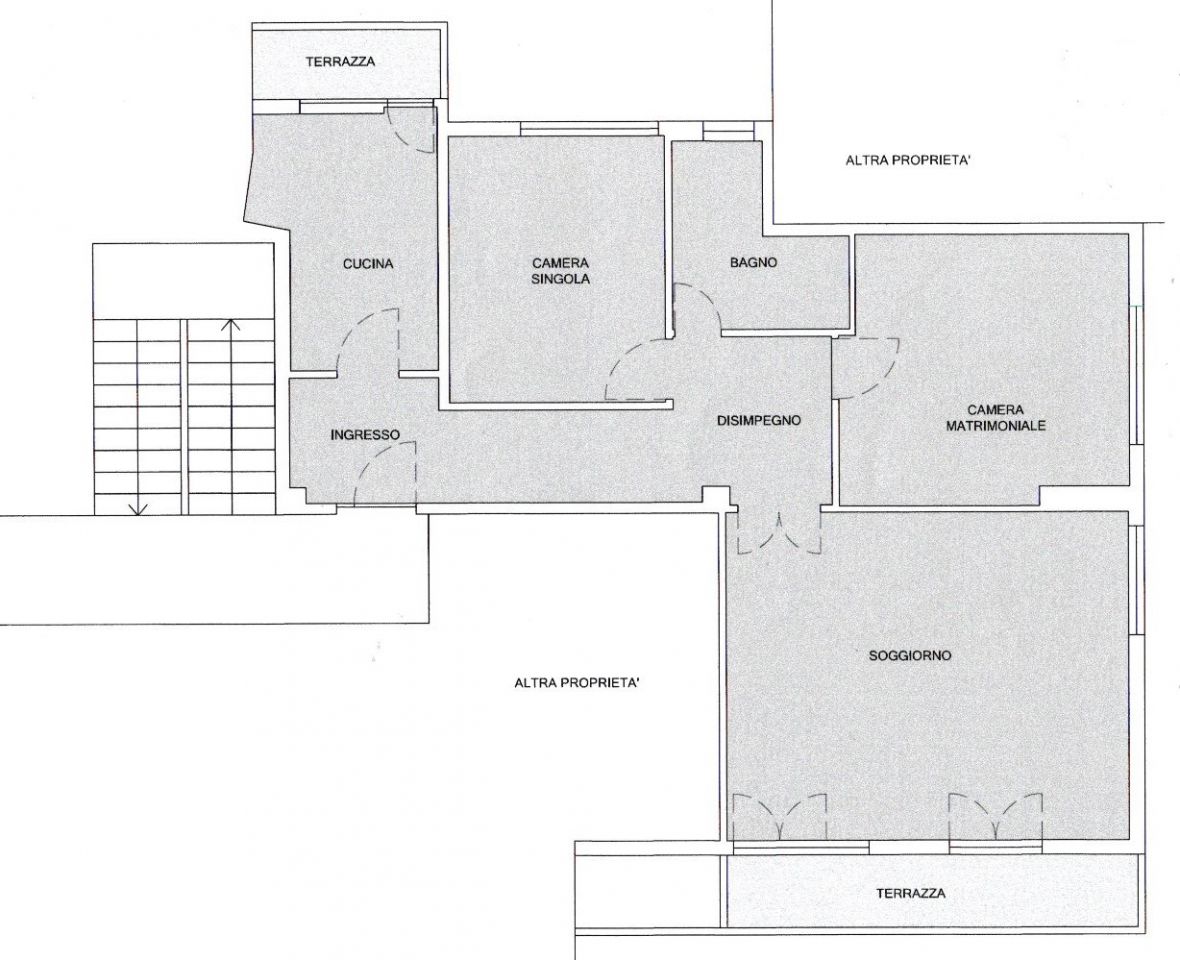 Quadrilocale in affitto in via ristoro d'arezzo, Arezzo