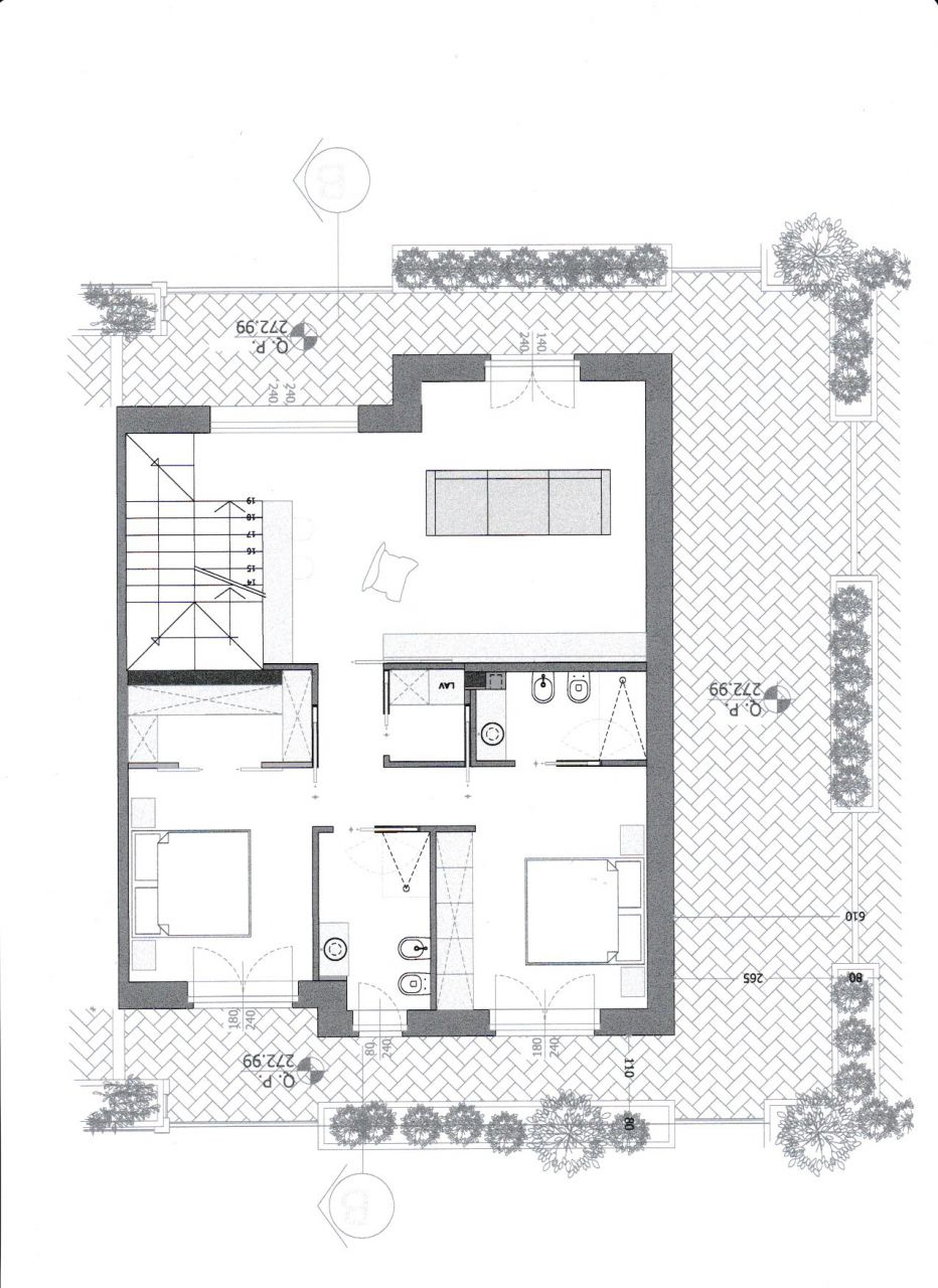Quadrilocale con terrazzo in via francesco redi, Arezzo