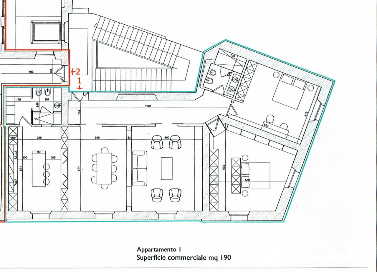 Appartamento ristrutturato in via guido monaco, Arezzo