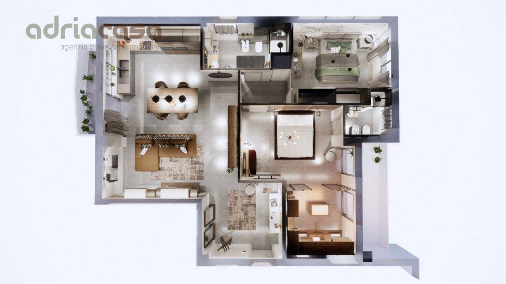 Appartamento in vendita a Riccione