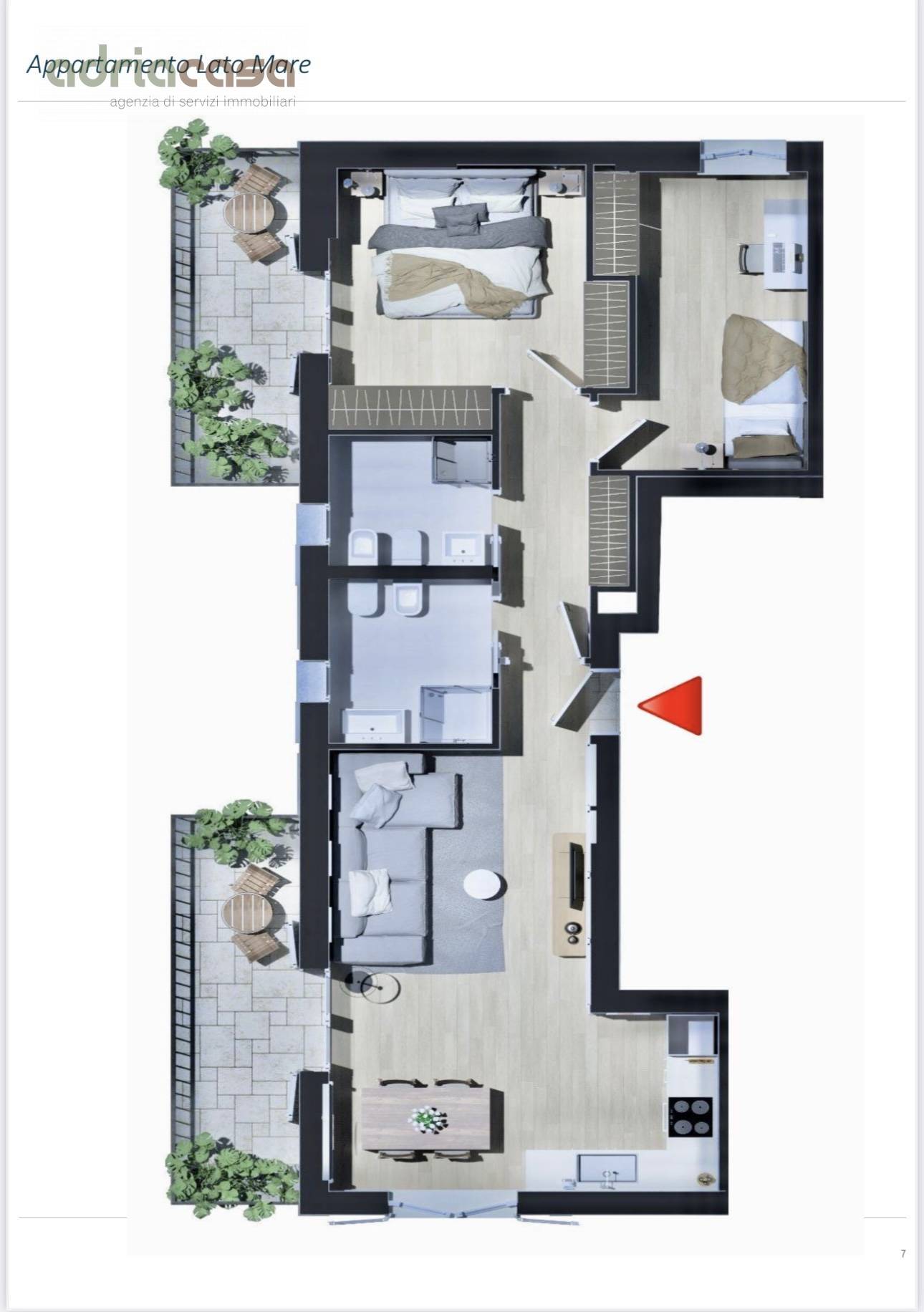 Appartamento in vendita a Rimini