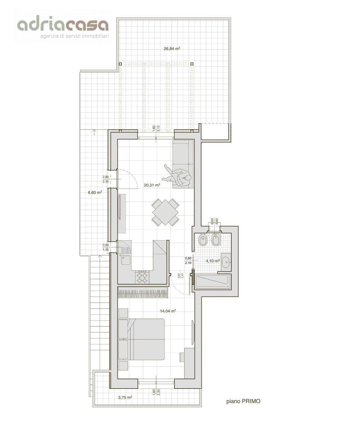 Appartamento in vendita a Riccione