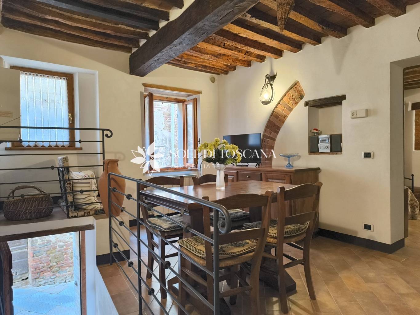 Appartamento indipendente in vendita a Trequanda, Castelmuzio