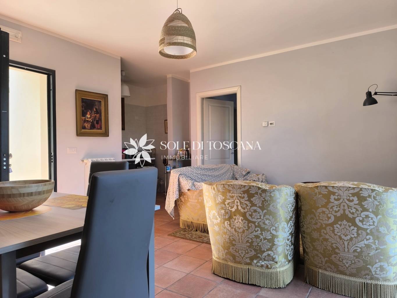 Appartamento indipendente in vendita a Trequanda, Castelmuzio