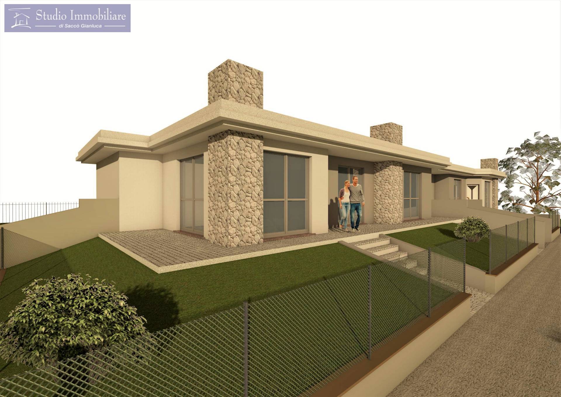 Villetta a schiera in vendita a Bressana Bottarone