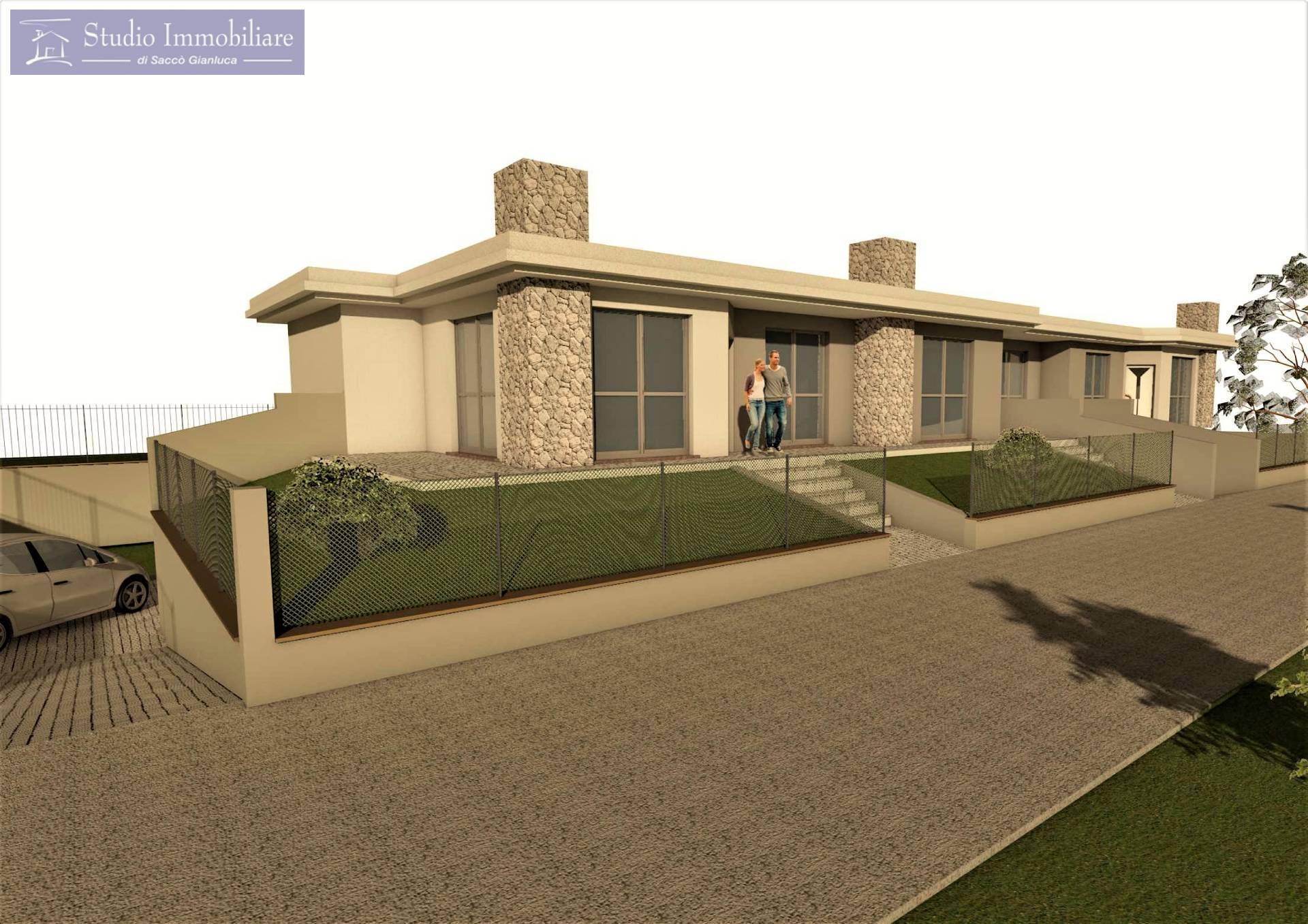 Villetta a schiera in vendita a Bressana Bottarone