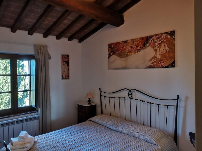 Trilocale con giardino a San Gimignano