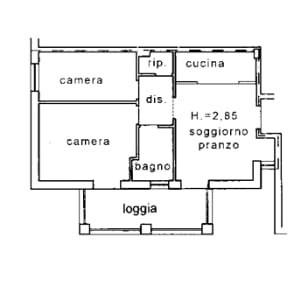 Trilocale arredato in affitto a Poggibonsi