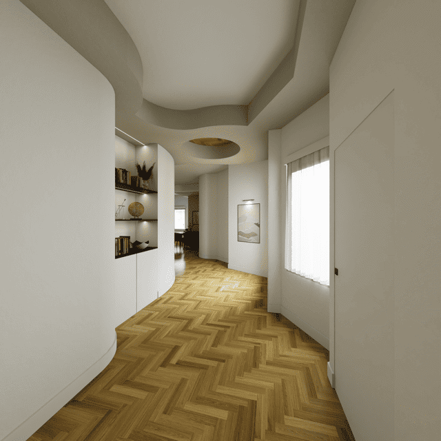 Trilocale ristrutturato a Roma