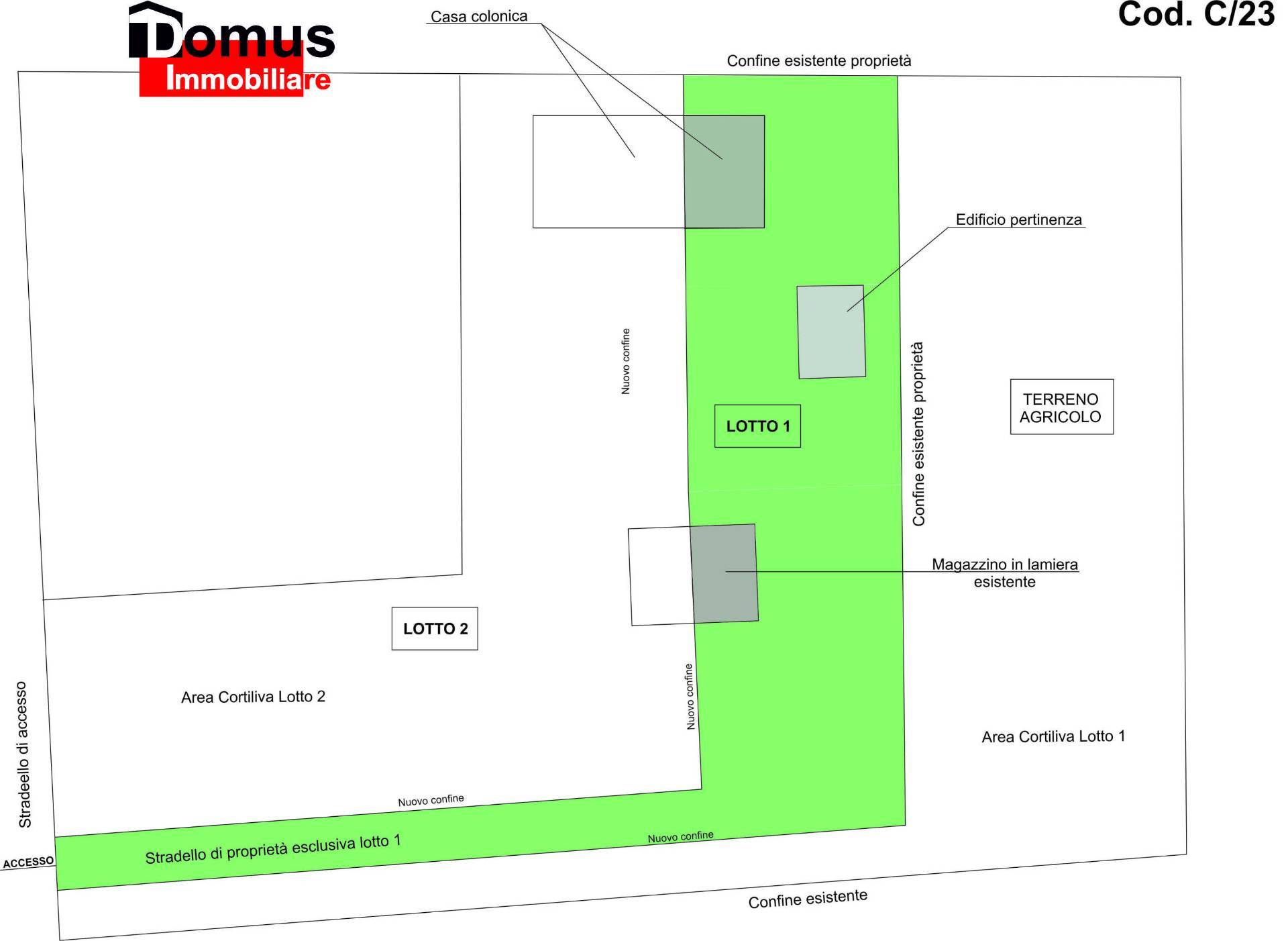 Rustico in vendita a Ferrara, Chiesuol del Fosso