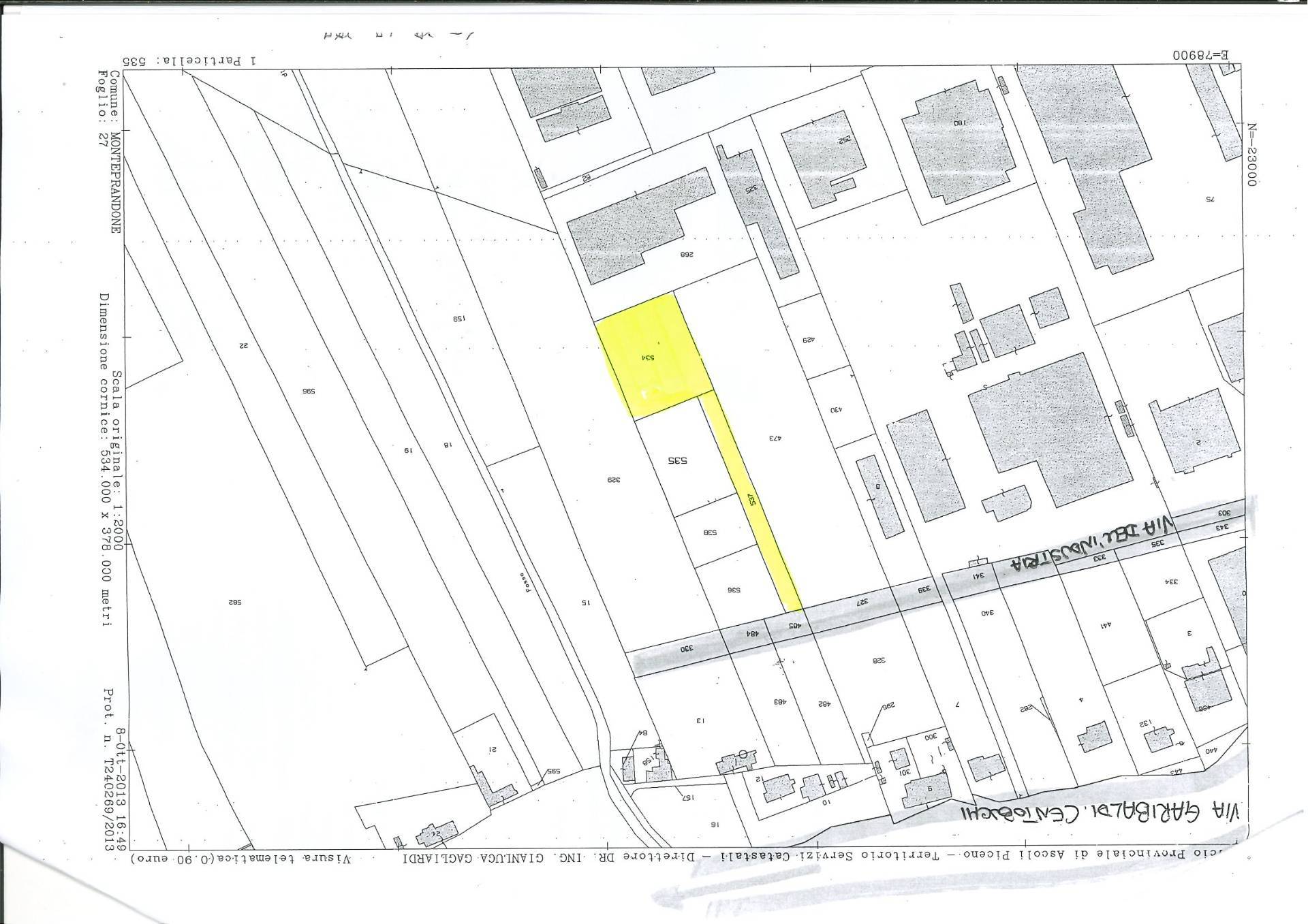 Terreno edificabile in vendita a Monteprandone, Centobuchi