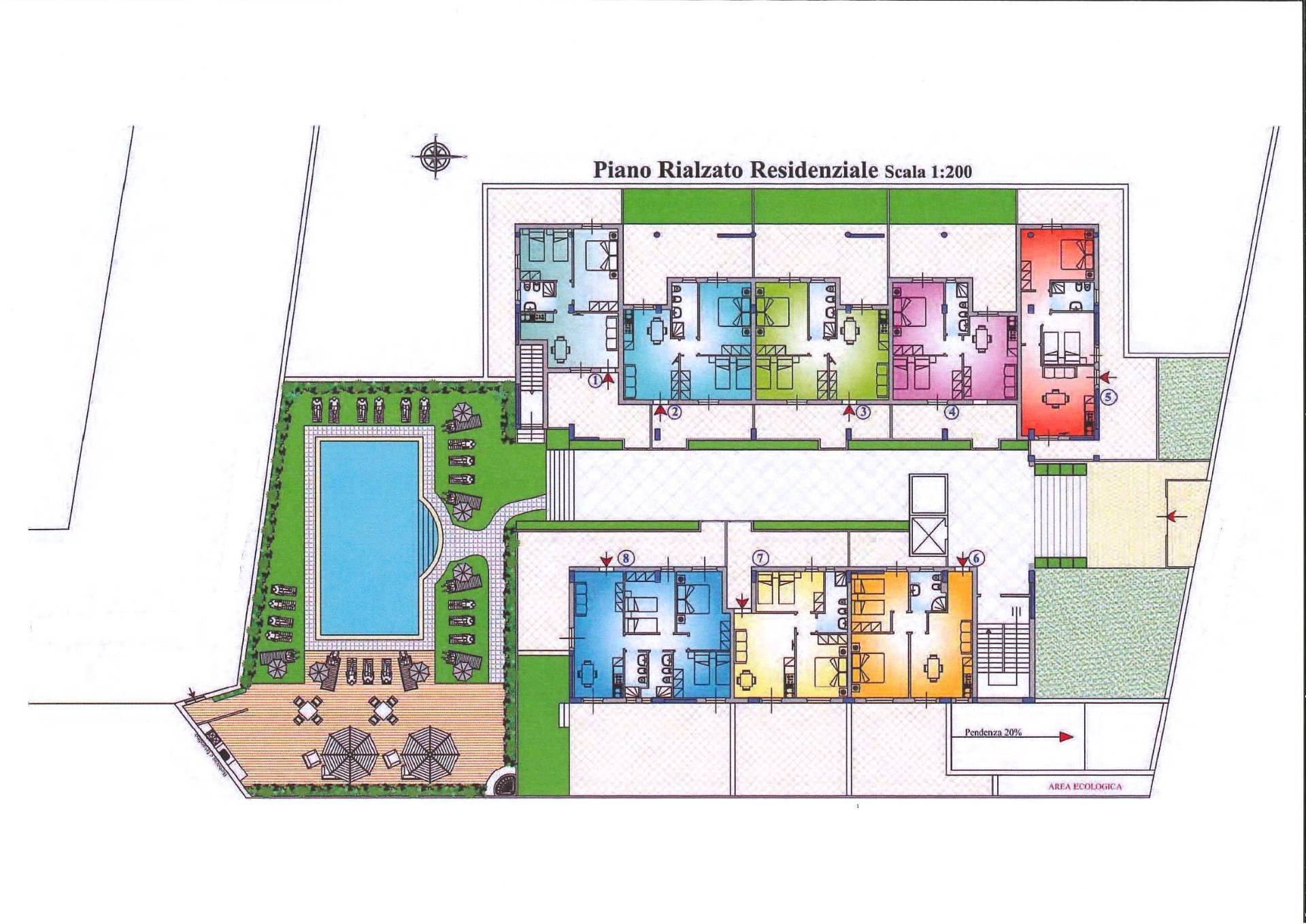 Appartamento in vendita a Martinsicuro, Villa Rosa