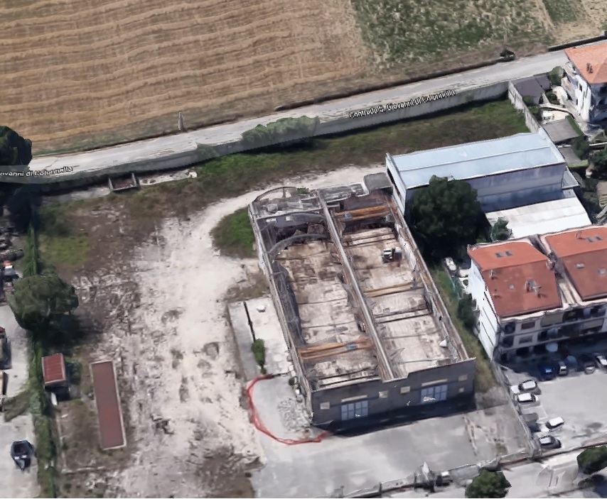 Capannone in vendita a Colonnella, Bonifica