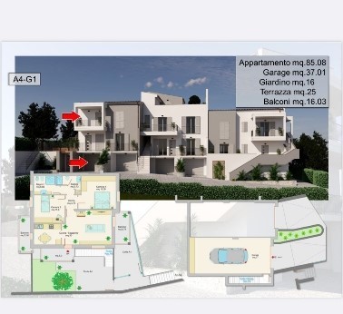 Casa indipendente con giardino in via fontenova snc, Belvedere Ostrense