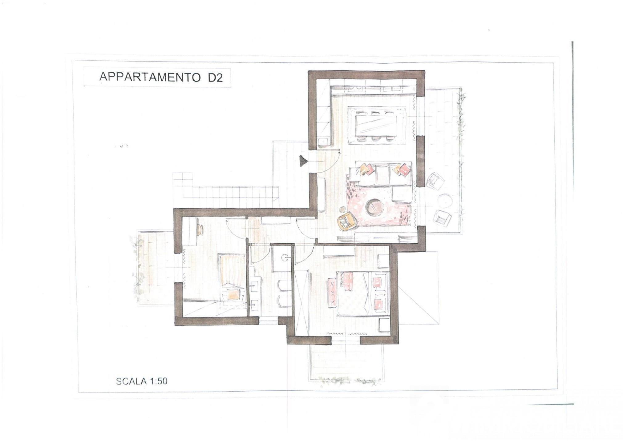 Quadrilocale con giardino a Vecchiano