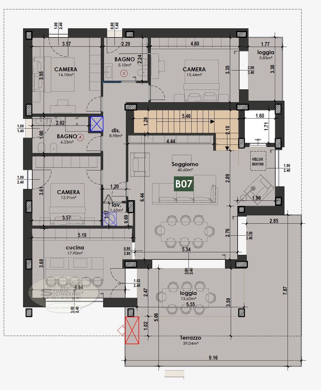 Attico in vendita a Formigine, Casinalbo