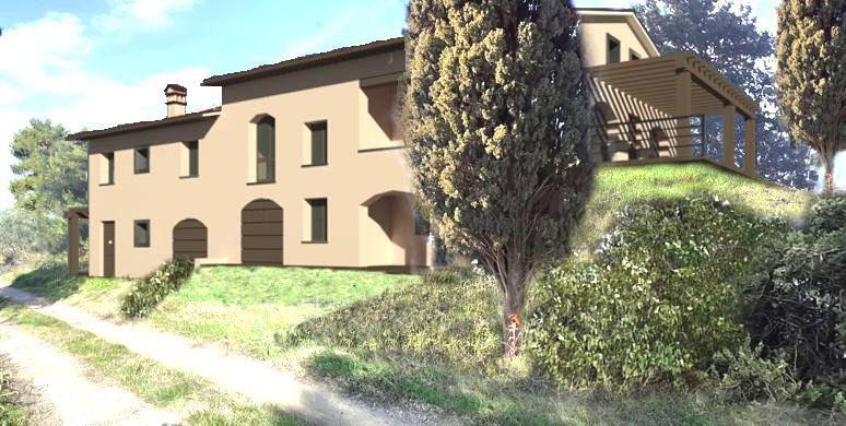 Villa con giardino, San Miniato cusignano