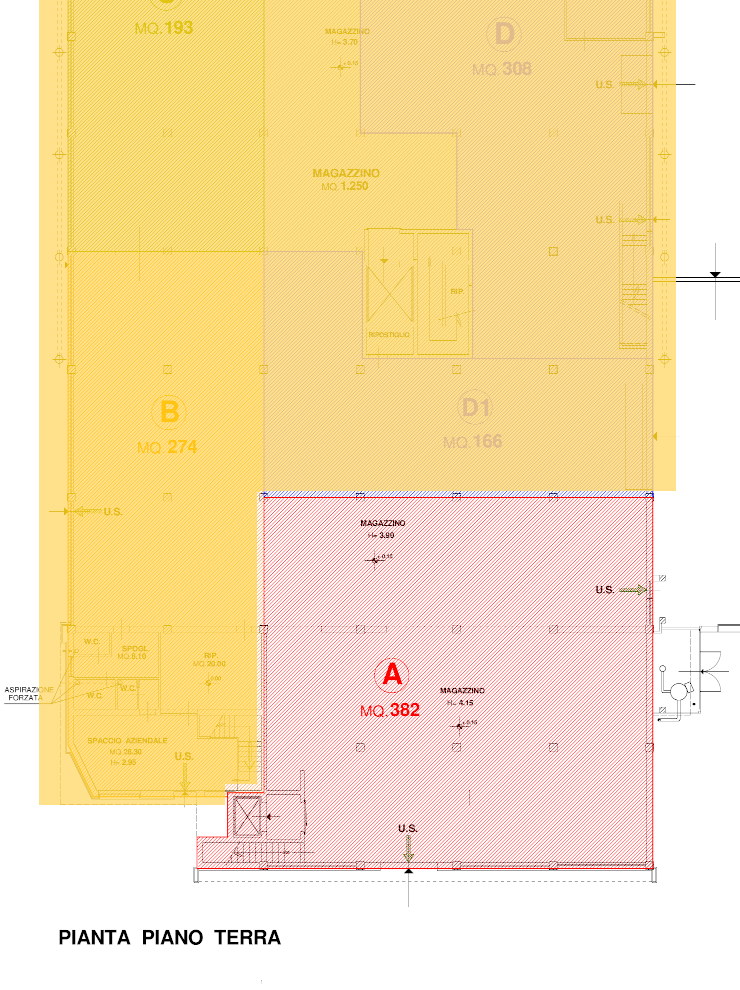 Capannone in affitto, San Miniato basso