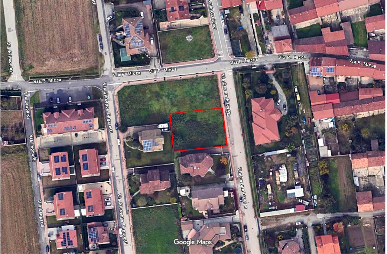 Terreno con giardino in via cesare pavese, Rondissone