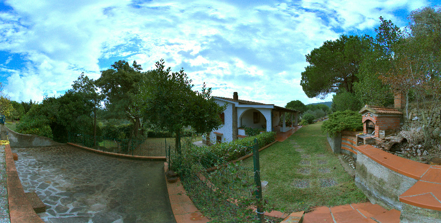 Villa con giardino in procchio, Marciana