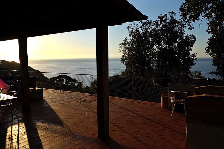 Villa con giardino a Marciana Marina