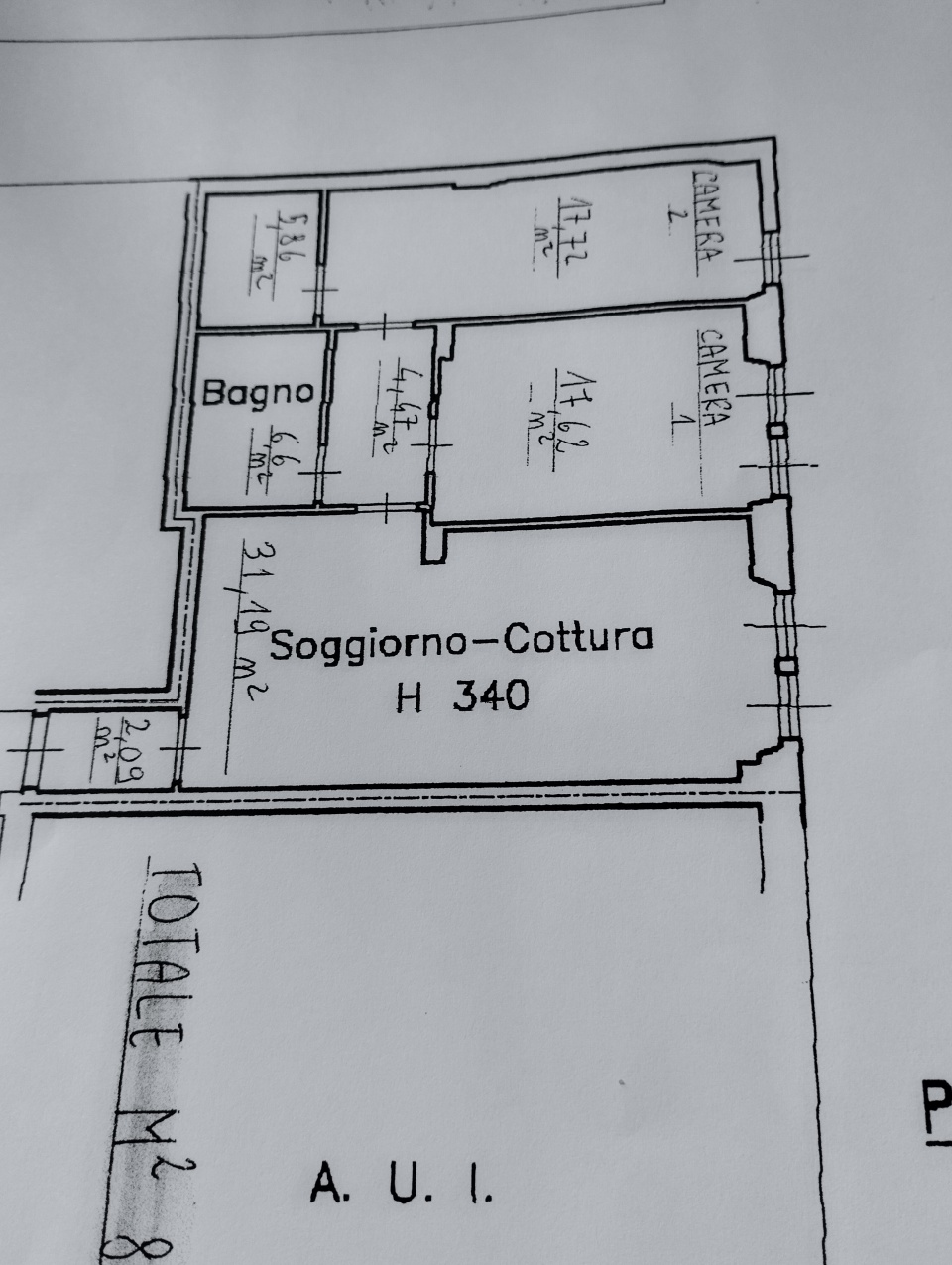 Trilocale in affitto in via trento, Brescia