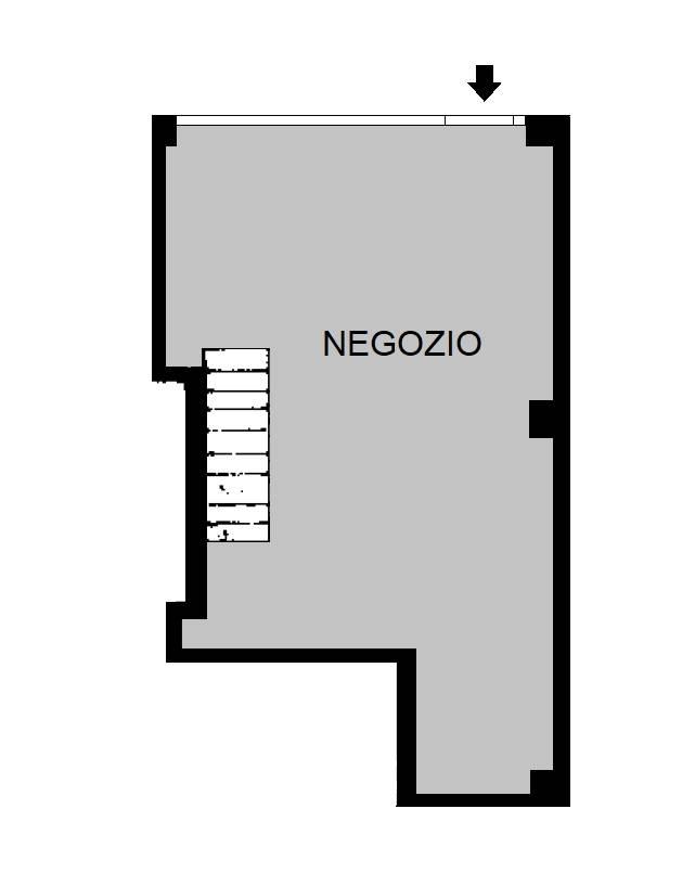 Negozio in affitto a Piacenza, B.ra Genova