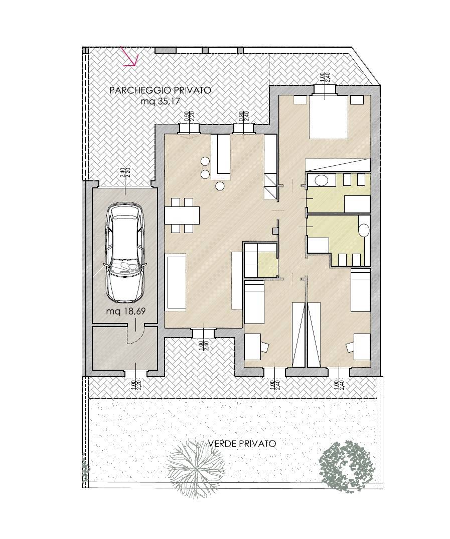 Villa in vendita a Podenzano