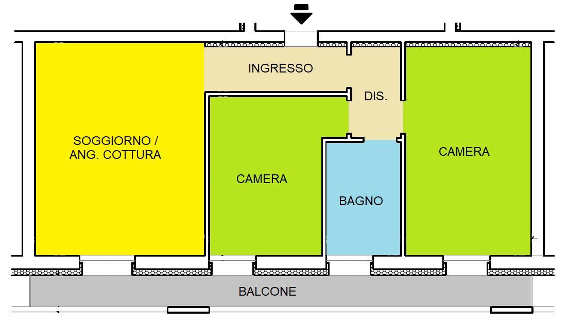 Appartamento in vendita a Piacenza, Belvedere