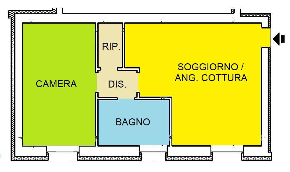 Appartamento in vendita a Piacenza, Belvedere