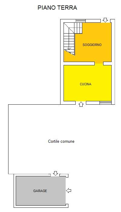 Casa semi indipendente in vendita a San Rocco al Porto