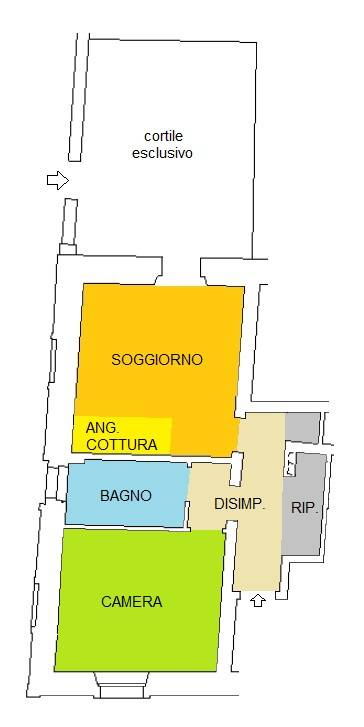 Appartamento in affitto a Pontenure