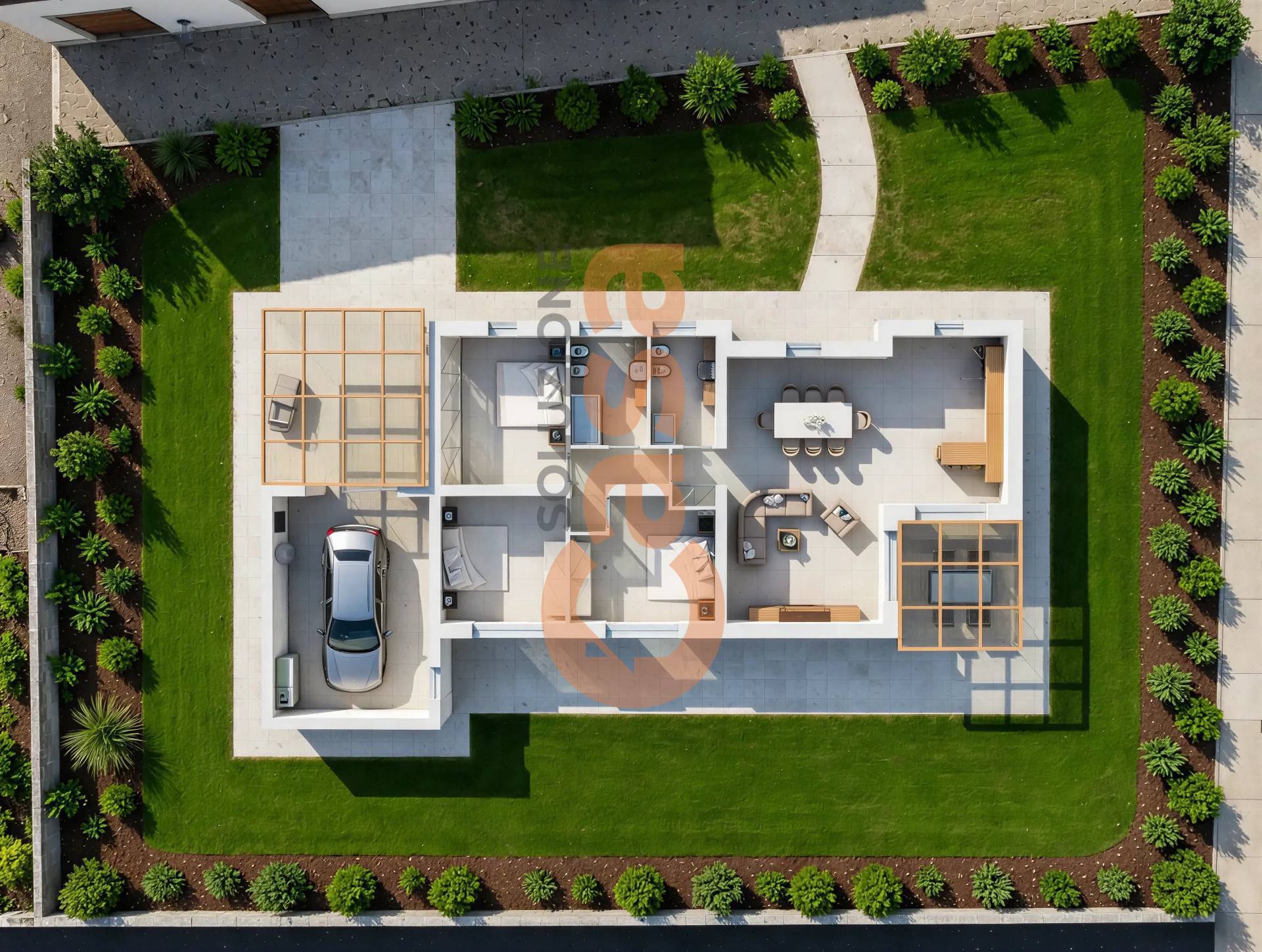 Villa in vendita a Rottofreno, Santimento