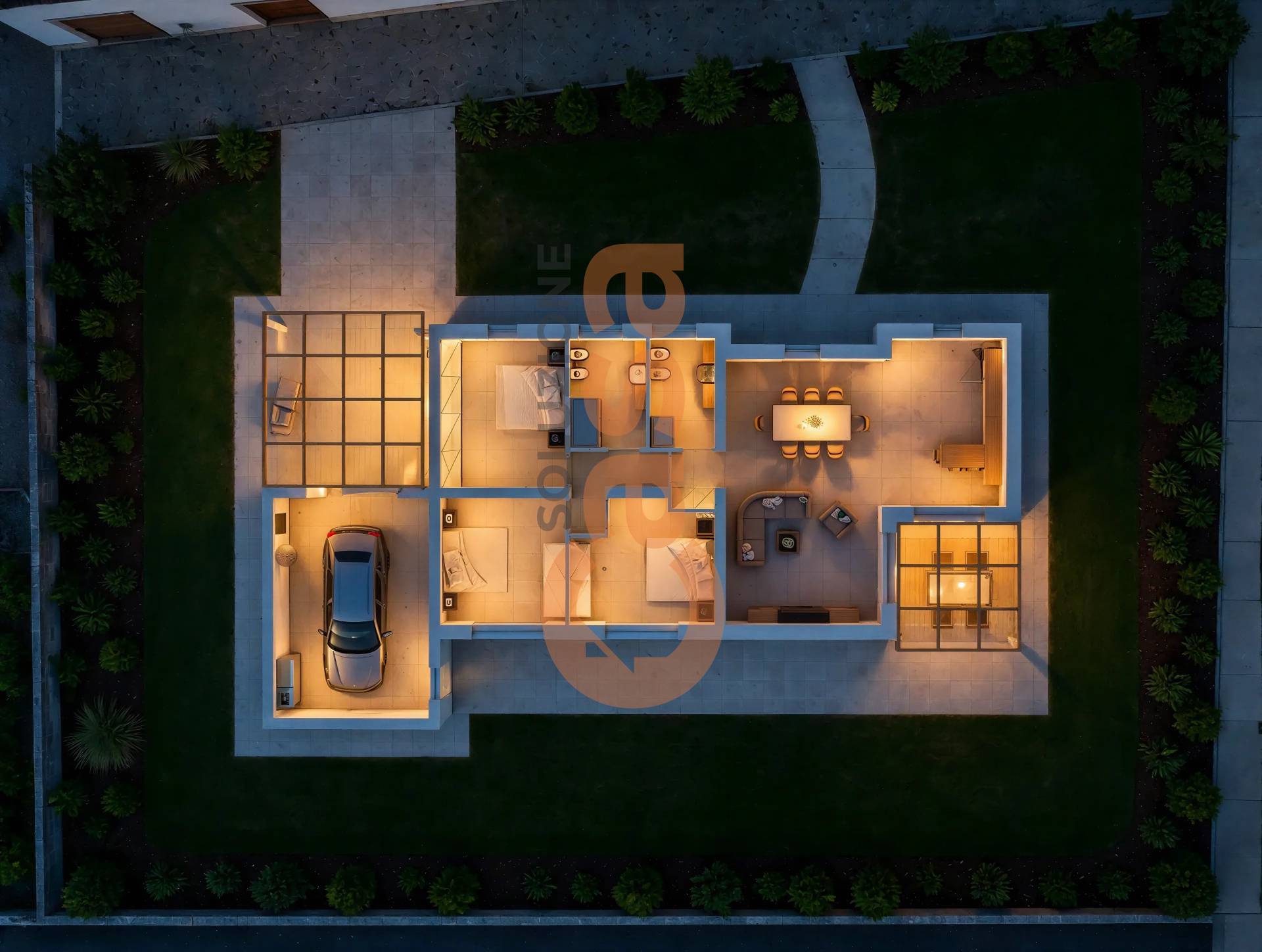Villa in vendita a Rottofreno, Santimento